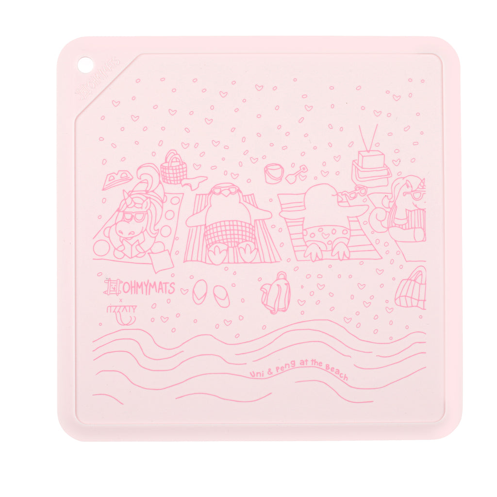 #ohmymats Square Mats - The Pink Series