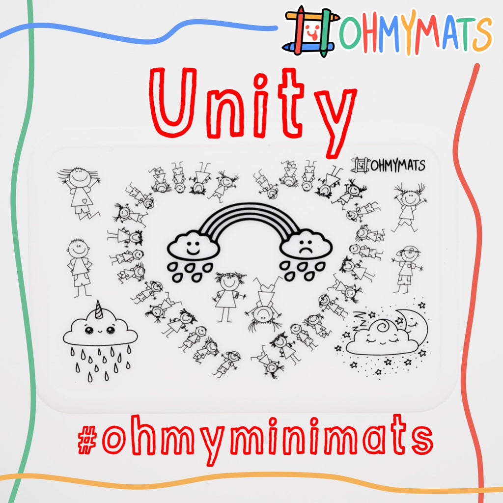 #ohmyminimats - Unity - Reusable Mini Colouring Mats