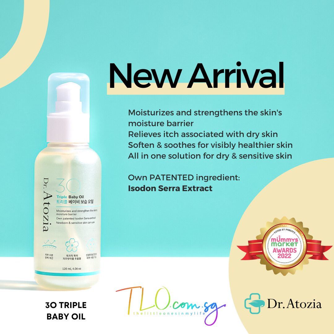 Dr. Atozia 3O Triple Baby Oil | #ohmymats