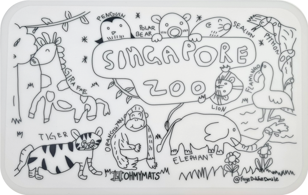 Charity Sales - Singapore Zoo by FayeDiddleDoodle